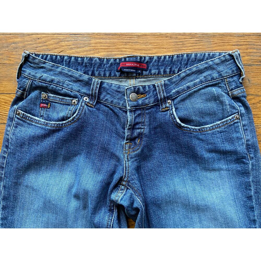 Bcbg Maxazria Distressed Flared Button-Fly Jeans … - image 3